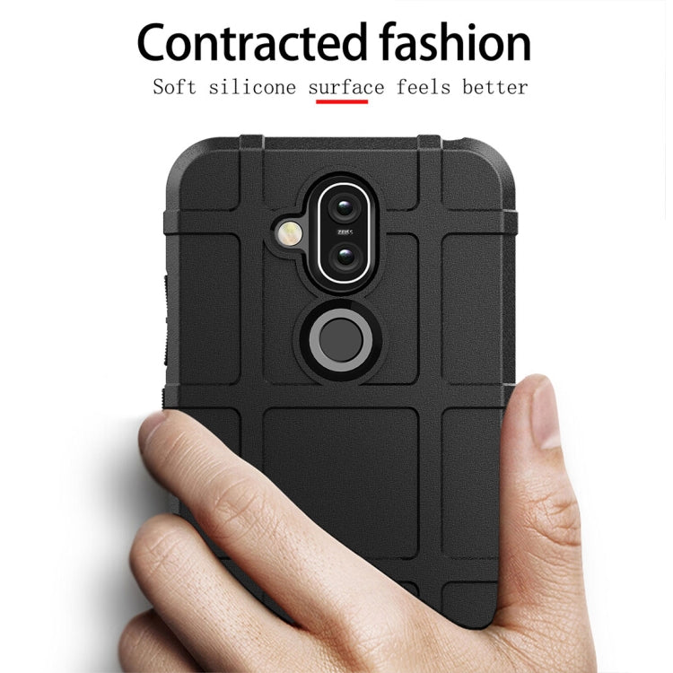 Shockproof Protector Cover Full Coverage Silicone Case for Nokia 8.1 / X7 – Shockproof, For Nokia 8.1 / X7