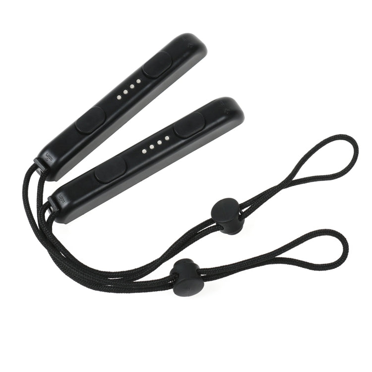 1 Pair Wrist Rope Lanyard Games Accessories for Nintendo Switch Joy-Con Black