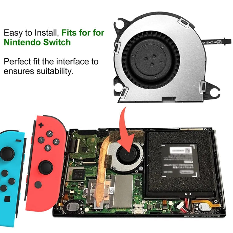 Original Inner Cooling Fan for Nintendo Switch, Cooling Fan – Durable Build, Easy to Use