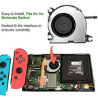 Original Inner Cooling Fan for Nintendo Switch, Cooling Fan – Durable Build, Easy to Use