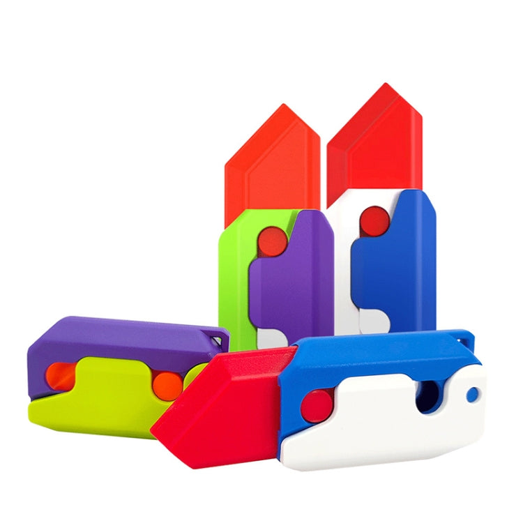 3D Decompression Toy Gravity Luminous Carrot Knife, Colors Shipped Randomly, Luminous Luminous