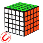Moyu QIYI M Series Magnetic Speed Magic Cube Five Layers Cube Puzzle Toys, Five Layers Five Layers Black