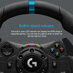 Logitech G923 Game Racing Steering Wheel Pedal Shift Lever for PS5 / PS4 / PC, G923