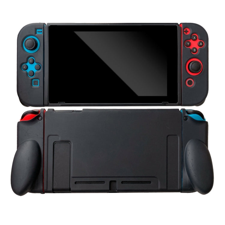 For Nintendo Switch Pure Color Shockproof TPU Case Black