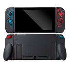 For Nintendo Switch Pure Color Shockproof TPU Case Black
