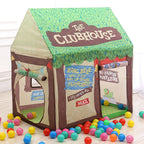 Household Children Printing Play Tent Small Game House with 50 Ocean Balls & Mat, with 50 Ocean Balls & Mat (Green), with 50 Ocean Balls & Mat (Light Pink), with 50 Ocean Balls & Mat (Black White), with 50 Ocean Balls & Mat (Pink)
