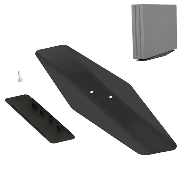 2 In 1 Game Machine Host Upright Bracket with Screw Clamp for PS4 SLIM / PRO, For PS4 SLIM / PRO For PS4 SLIM PRO