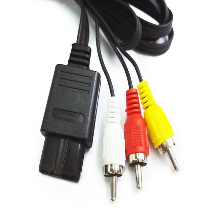 5 PCS Multi-function AV Cable for Nintendo N64 / NGC, Length : 1.8m, Multi-function AV Cable Multi-function AV Cable