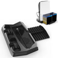 KJH P5-010-2 Multi-function Charging Cooling Fan Base with Storage Tray Bracket For PS5 De / UHD, KJH P5-010-2 KJH P5-010-2