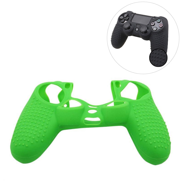 Non-slip Silicone Protective Case for Sony PS4 Green