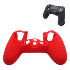 Non-slip Silicone Protective Case for Sony PS4 – Non-slip Red
