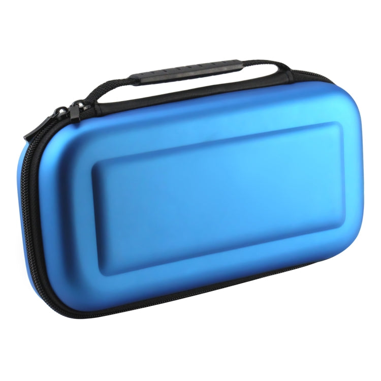 Portable EVA Storage Bag Handbag Protective Box for Nintendo Switch – Leather Blue