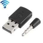 3.5mm & USB Bluetooth Adapter Dongle Receiver and Transmitters for Sony PlayStation PS4, For PS4 For PS4
