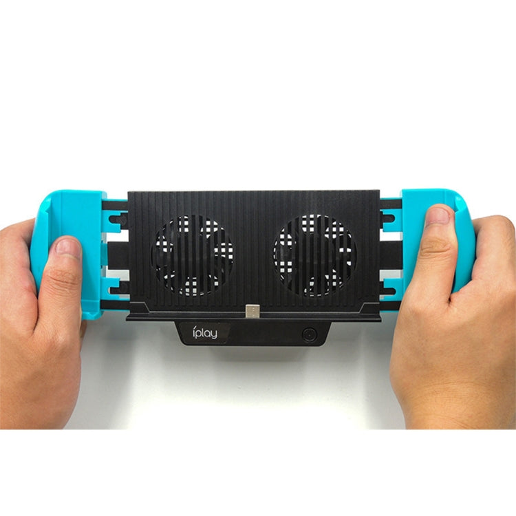 IPLAY Host Charging Grips Stand Shell Cooling Fan for Switch Lite – Durable Build, Easy to Use