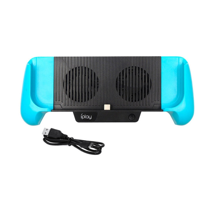 IPLAY Host Charging Grips Stand Shell Cooling Fan for Switch Lite – Durable Build, Easy to Use