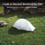 Naturehike Cloud Up Ultralight 1 Person Tent with footprint