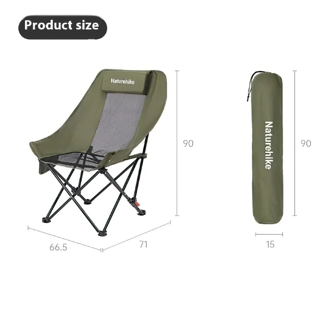 Naturehike Sea Star 002 High-Back Mesh Moon Chair