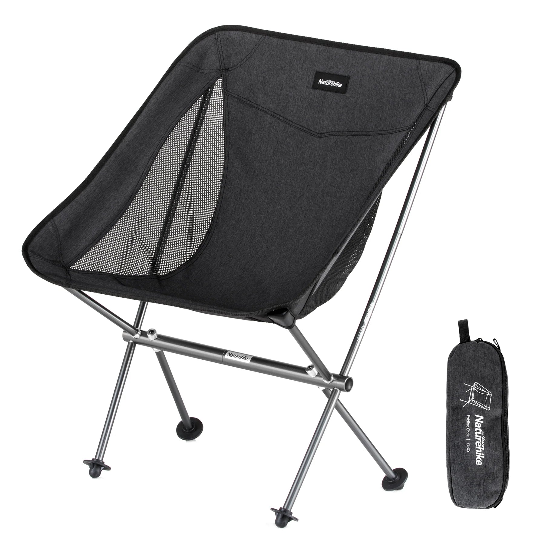 Naturehike YL05 Ultralight Portable Camping Chair (low or high back)