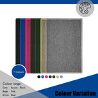 "Star" Embossed Loofah Textured Spaghetti Doormat