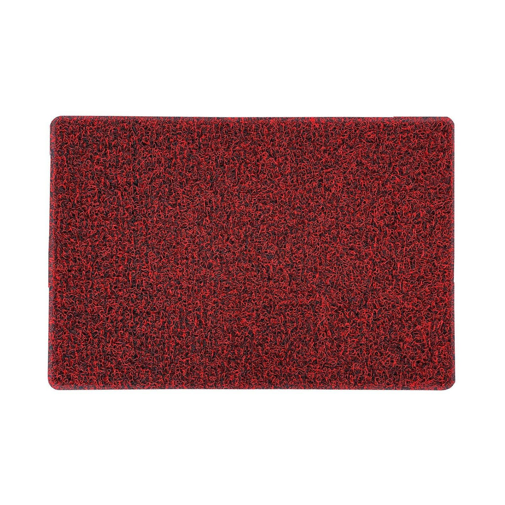 Indoor Spaghetti Door Mat - Red & Black