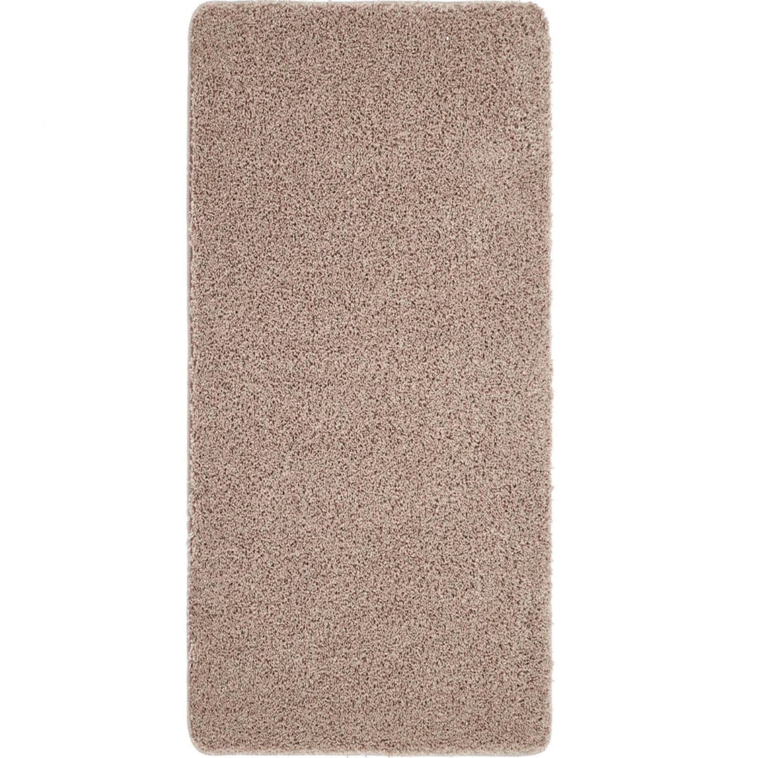 Washable Pink Shaggy Rug 67X150 cm