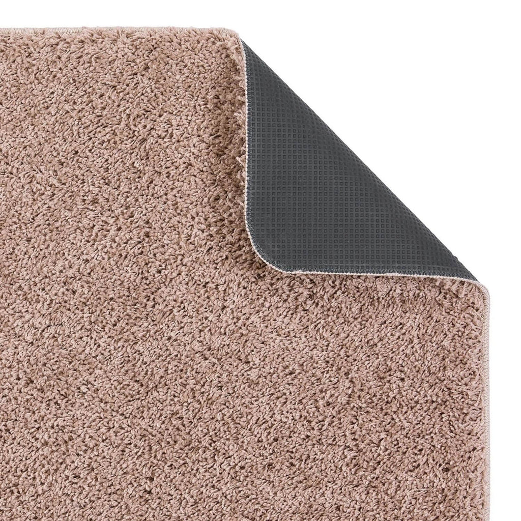 Washable Pink Shaggy Rug