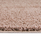 Washable Pink Shaggy Rug