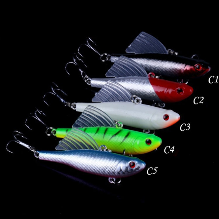 HENGJIA Fast-sinking Fishing Lures Bait 6.5cm/17.2g Wings VIB Pencil Lures Kit, PE016-X PE016-X