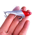 HENGJIA Fast-sinking Fishing Lures Bait 6.5cm/17.2g Wings VIB Pencil Lures Kit, PE016-X