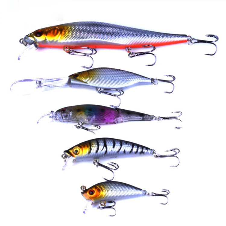 HENGJIA 5 PCS/Kit Popular Fishing Lures Bait Bionic Kit, Mix001 – Durable Build, Easy to Use Mix001
