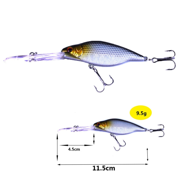 HENGJIA 5 PCS/Kit Popular Fishing Lures Bait Bionic Kit, Mix001 – Durable Build, Easy to Use
