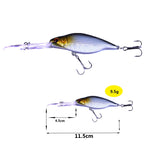 HENGJIA 5 PCS/Kit Popular Fishing Lures Bait Bionic Kit, Mix001 – Durable Build, Easy to Use