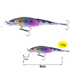 HENGJIA 5 PCS/Kit Popular Fishing Lures Bait Bionic Kit, Mix001 – Durable Build, Easy to Use