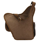 KAUKKO FH03 Retro Style Men Canvas Crossbody Bag Messenger Bag Outdoors Hiking Camping Bag, Size: 26 x 21 x 9 cm, KAUKKO FH03