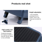 KY206 20W 2 Speed Adjustable Electric Stepper Leg Lower Limb Trainer Fitness Exercise Equipment for Middle-aged and Elderly People, with Adjustable Stand, KY206 (Blue)