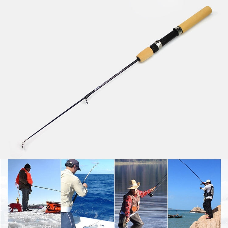 27cm Portable Ice Fishing Rod Shrimp Rod Lure Rod Fishing Gear Fittings , Extension Length : 60 cm, 27cm 27cm