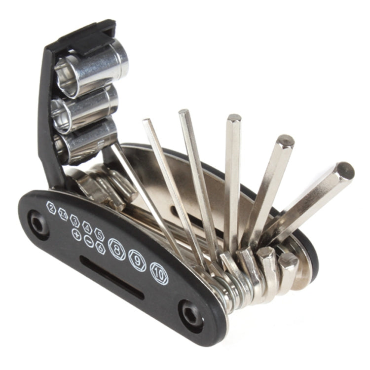 16 in 1 Multifunction Folding Bicycle Repair Combination Tools, 16 in 1 16 in 1