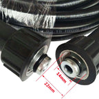 3000 PSI Car Water Power Washer High Pressure Spray Gun with 2 Extension Wand & 5 Nozzles, 3000 PSI