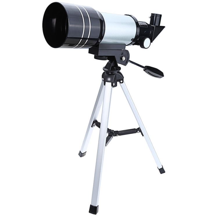 F30070M Portable Professional High Definition High Times Espace Astronomical Telescope Spotting Scope with Tripod(Silver), F30070M F30070M