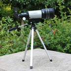 F30070M Portable Professional High Definition High Times Espace Astronomical Telescope Spotting Scope with Tripod(Silver), F30070M