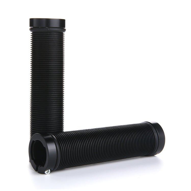 1 Pair AG15 Bicycle MTB Bike Lock-on Rubber Handlebar Grips, AG15 AG15 Black