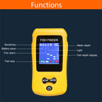 TL86 Portable Wireless Color Screen Fishing Device Fishfinder, TL86 – Durable Build, Easy to Use