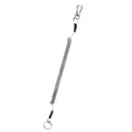 Outdoor Multi-functional Anti-lost Keychain TPU Spring Lanyard, Length: 32cm, Anti-lost Keychain (Grey), Anti-lost Keychain (Green) Anti-lost Keychain (Grey) Grey