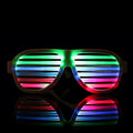 LED-CM03 LED Musical Shades Sound & Music Active LED Party Glasses with USB Charger, LED Party Glasses LED Party Glasses