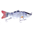 HENGJIA JM020 11cm 18g Multi-section Plastic Hard Baits Fishing Lures Set Fishing Tackle Baits, 1#, 3#, 4#, 5# 1# OG1135A