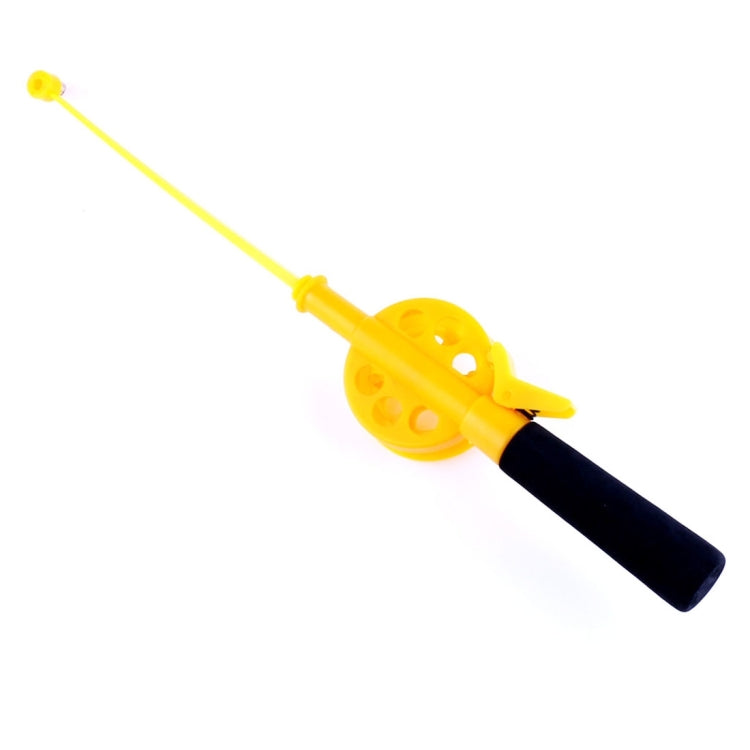 33cm Portable Ice Fishing Rod Plastic Winter Fish Rod Mini Stream Pond Fishing Pole – Durable Build, Easy to Use