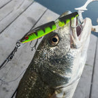 HENGJIA 5 PCS 10.5cm 9.6g 2-section Plastic Hard Baits Fishing Lures Set Tackle Baits, 10.5cm 9.6g