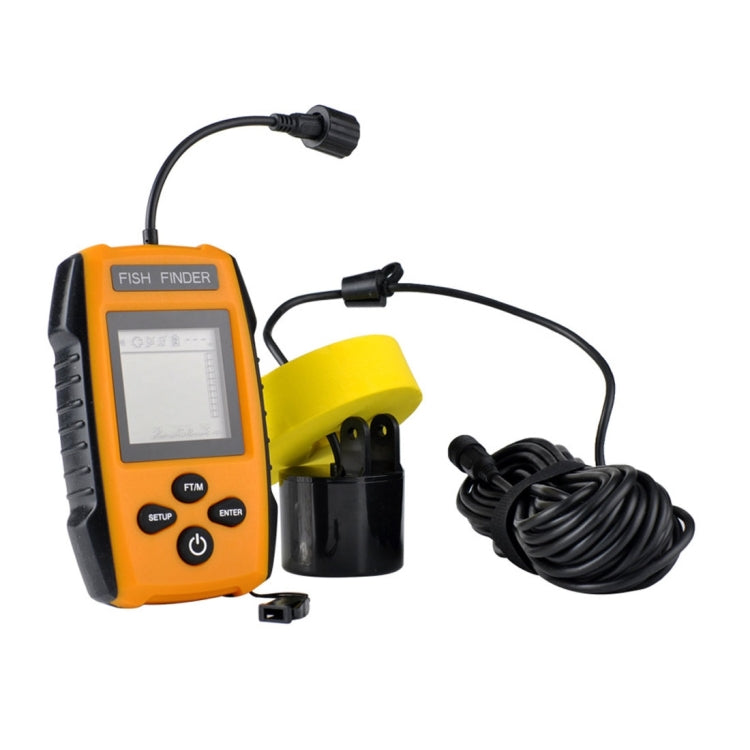 Portable Wired Fish Finder with Sonar Sensor Transducer and LCD Display , Fish Finder