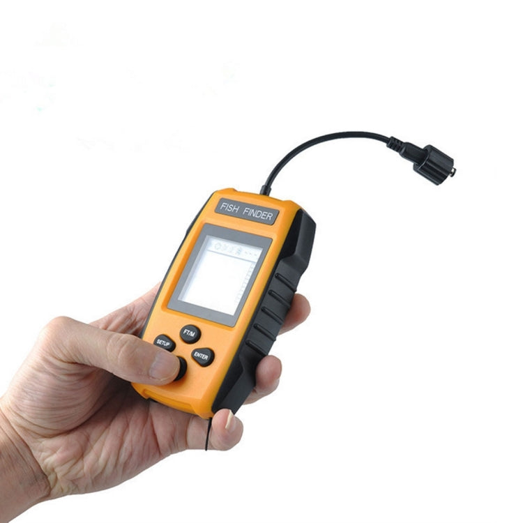 Portable Wired Fish Finder with Sonar Sensor Transducer and LCD Display , Fish Finder