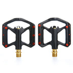 1 Pair B251C Road Bike Carbon Fiber + Titanium Axle Pedals, B251C B251C